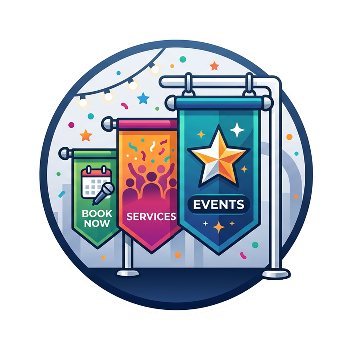 Banners for events